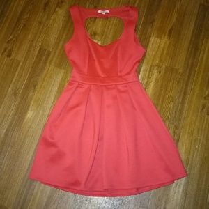Sexy Heart Shape Cut Out Dress